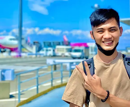 học viên WEGO - Duy Sơn - Trung tâm Du học và Nhân sự Quốc tế WEGO - wego.edu.vn